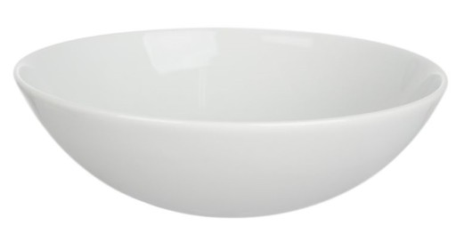 Hlboký tanier 18 cm biely porcelán Boss LUBIANA