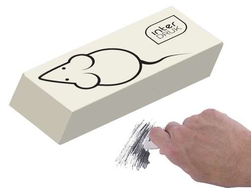 INTERDRUK MOUSE ERASER na rozmazanie