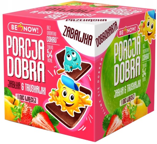 Jablkovo-jahodové KOCKOVÉ LISTY, POHODNÁ PORCIA 16g | HRAČKA PREKVAPENIA