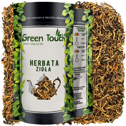 Ušľachtilý čierny listový čaj GOLDEN MONKEY Yunnan zlaté hroty 100 g