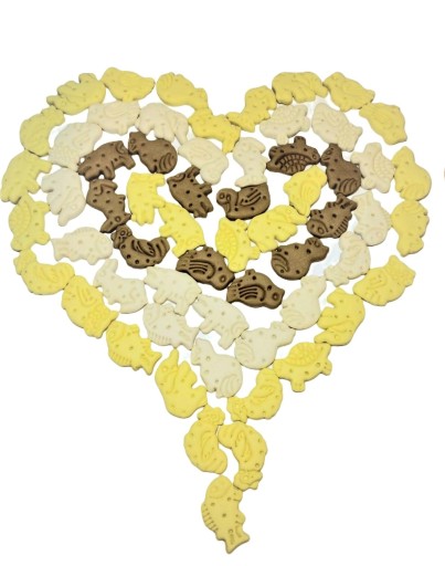 Maced Biscuits Delicacy Animals mix vanilka 1KG
