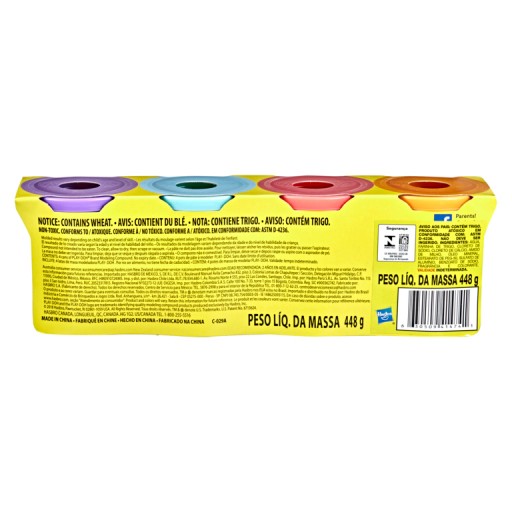 Hasbro Play-Doh Play-Doh Súprava 4 trubíc E4869