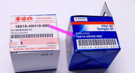 Olejový filter Suzuki GSX-R125 GSX-S125 UH125 UH200 Burgman