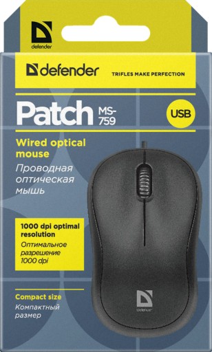 Optická USB myš DEFENDER Patch MS-759
