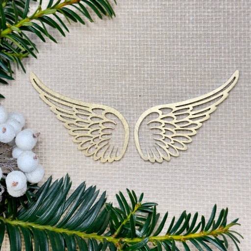 Angel Angel Wings Gold 3 páry Single 8cm