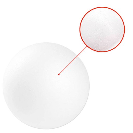 GUĽA STYROFOAM BALLS 12 cm 10 ks čačky