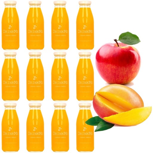 Jablkovo mangová šťava mangová šťava Drinkme 250ml