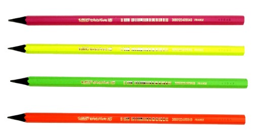 EVOLUTION FLUO ceruzka bez gumy 940757 BIC