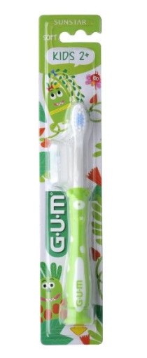 GUM KIDS Zubná kefka pre deti 2+ SOFT