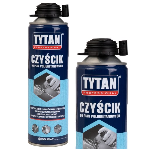 TYTAN FOAM CLEANER NA POLYURETÁNOVÉ LEPIDLÁ PIŠTOLY ODMAŠŤOVAČ 500ml