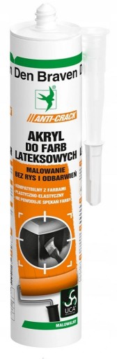 DEN BRAVEN BOSTIK AKRYLÁT NA LATEXOVÉ FARBY 280ML