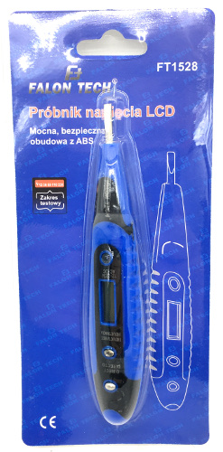 TESTER NAPÄTIA 12-250V AKTUÁLNY SKÚŠOBKOVÝ METER