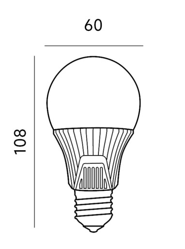 9W LED žiarovka s Twilight Motion Sensor, NEUTRAL