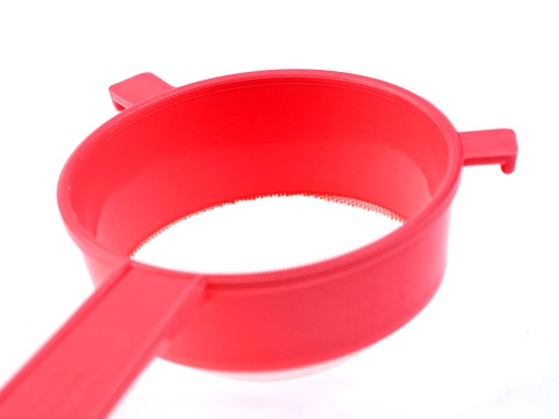 Plastové kuchynské sitko 9 cm, mix farieb