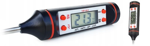 DIGITÁLNY KUCHYNSKÝ TEPLOMER PRE MÄSO VÍNO LCD PIN SONDA