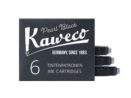 Kazety Kaweco Pearl Black