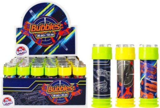 MOJE BUBLINOVÉ ZBRANE MYDLOVÉ BUBLINY 55 ML RÔZNE PREVEDENIA