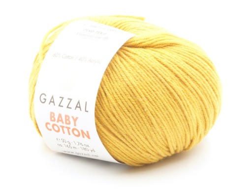 Baby Cotton Gazzal priadza 3447 med