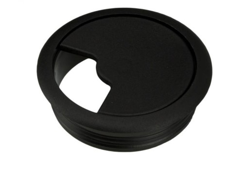 Okrúhla káblová priechodka 7 cm ECO BLACK PLAST