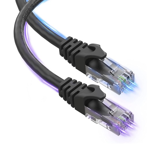 LAN ETHERNET SKÚTENÝ PÁROVÝ KÁBEL CAT 6E RJ45 3M