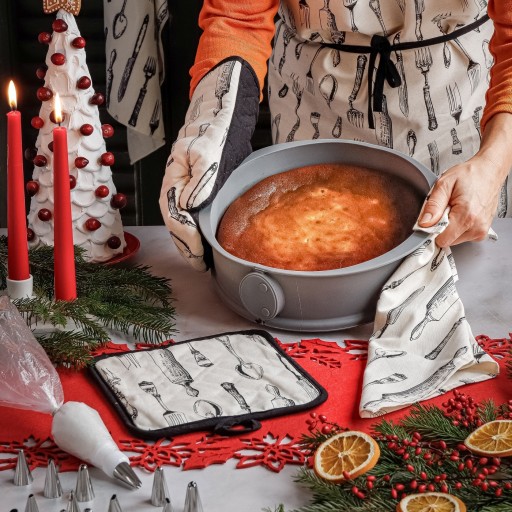 Ochranná bavlnená podložka KUCHYŇA PAW HOLDER HOLDER s potlačou Tadar