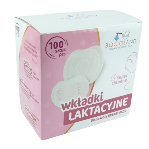 BOCIOLAND LAKTAČNÉ VLOŽKY 100 KS