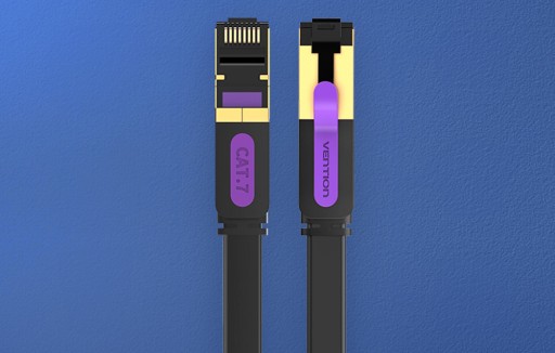 VENTION INTERNETOVÝ KÁBEL LAN KÁBEL RJ45 UTP CAT 7 10GB/S 2M