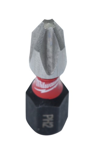 NÁRAZOVÝ BIT PH2 SHORT 25mm MILWAUKEE SHOCKWAVE 1ks,