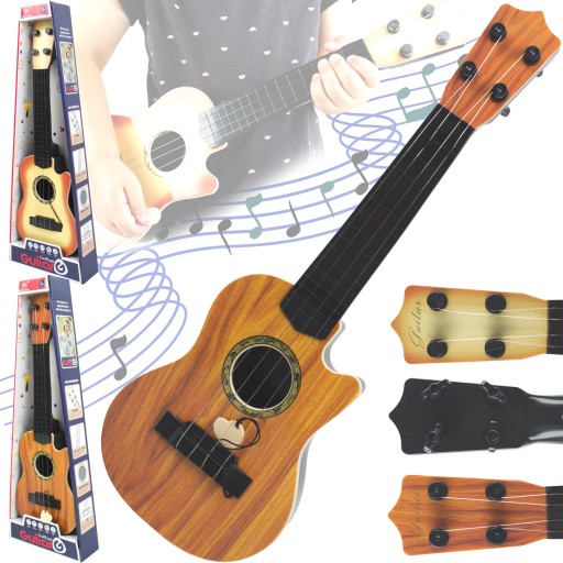 GITARA PRE DETI, HUDOBNÝ NÁSTROJ, 4 STRUNOVÉ