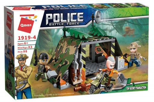 Qman Hideout in the Jungle bloky 98 ks