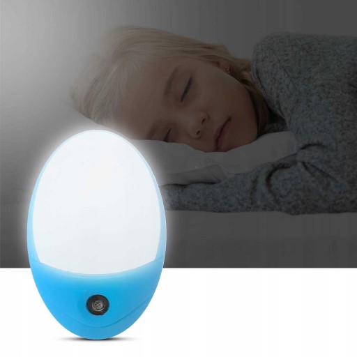 LED NOČNÁ LAMPA PRE KONTAKT + SNÍMAČ SÚMRAK