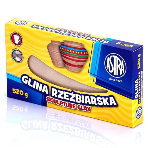 Astra tvrdnúca sochárska hlina 520g