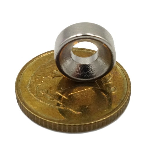 Neodymový magnet 8x6 / 3,5x3 mm SCREW ROCK N42 STRONG ROUND