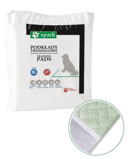 PODLOŽKY pre psov 45x60 HYGIENICKÝ VÝCVIK Podložky na učenie sa čistote x10
