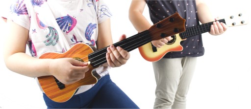 GITARA PRE DETI, HUDOBNÝ NÁSTROJ, 4 STRUNOVÉ