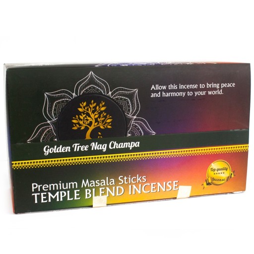 Vonné tyčinky Golden Nag Champa - Temple Blend