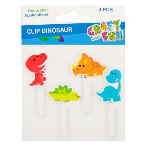 Dekoratívna spona Dekoračná ozdoba - Dino 4 ks.