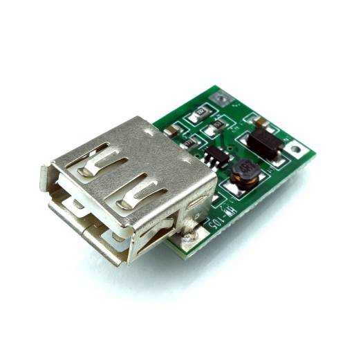 USB step-up prevodník 0,9-5V/5V 600mA