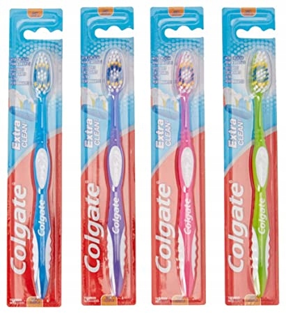 Stredná zubná kefka Colgate Extra Clean