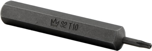 TORX BIT T10 x 75mm S2 s OTVOROM