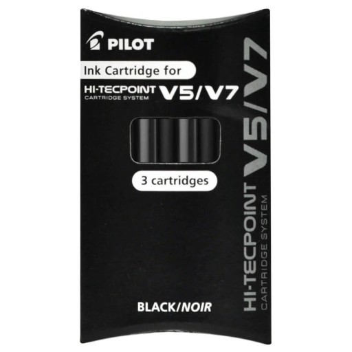 Náboje PILOT V5 CARTRIDGE SYSTEM, 3 ks
