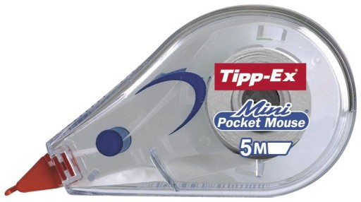 KOREKČNÁ PÁSKA TIPP-EX MINI VRECKOVÁ MYŠ 5mm/6m