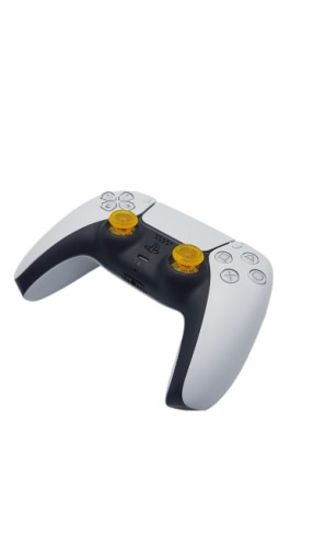 HLUBNÝ OVLÁDAČ PRE ANALOGOVÝ PÁD K JOYSTICKU PS5 ŽLTÝ