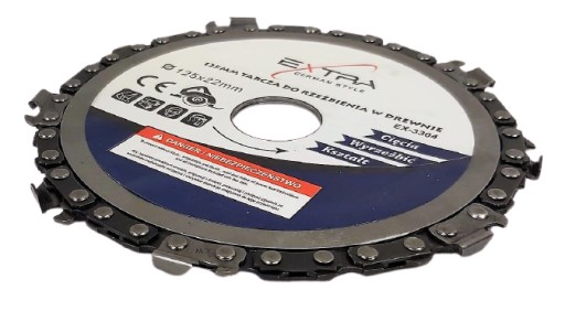 REŤAZOVÝ DISK NA DREVO PRE BRÚSKU 125 mm