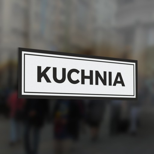 Samolepka na dvere - Kuchyňa 10x30