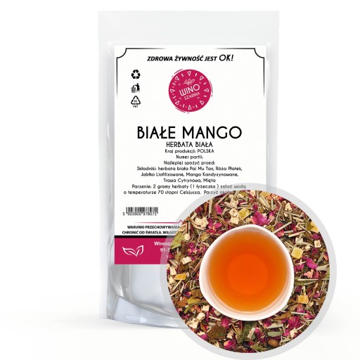 Pai Mu Tan Dan White Mango White Tea - 50g