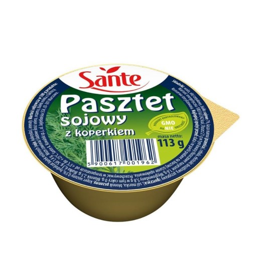 Sójová paštéta s kôprom 113g Sante