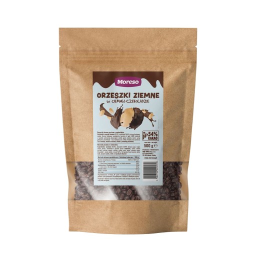 Arašidy v horkej čokoláde 500g Moreso
