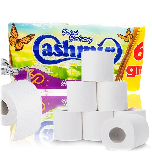 KAŠMÍROVÝ TOALETNÝ PAPIER 6 2KS.