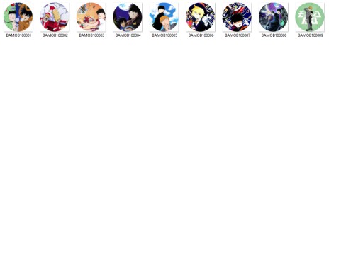 Manga Anime Mob Psycho 100 pinov VEĽKÝ VÝBER
